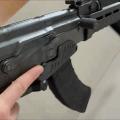 Magwell Flared AK Estampada com Fast Mag Release para airsoft - imagem 4