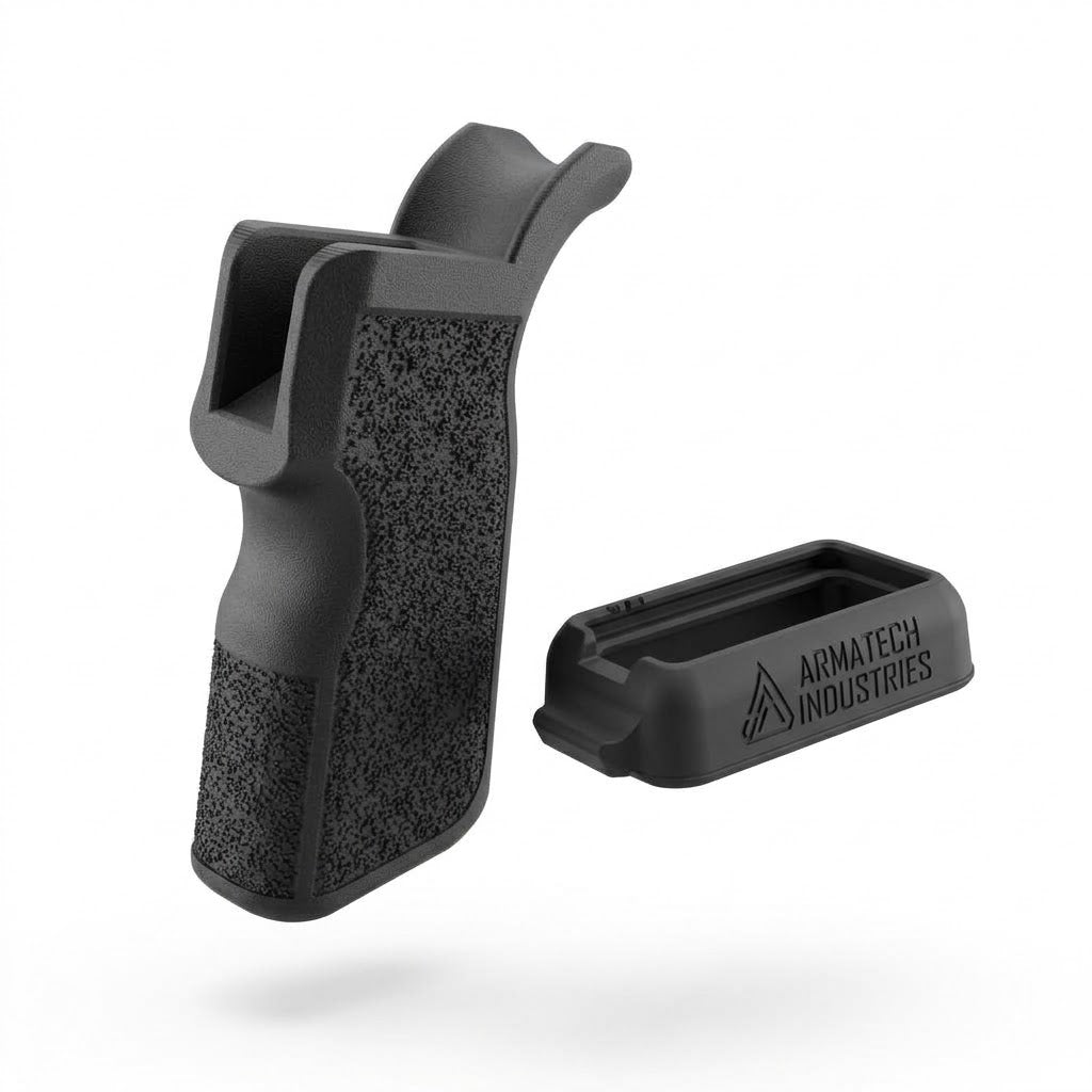 Coleção Pistol Grips e Magwells para airsoft - Custom Parts