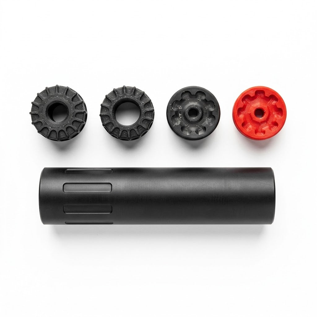 Supressor Mock Breacher Gen. I 14mm CCW para airsoft - imagem 3