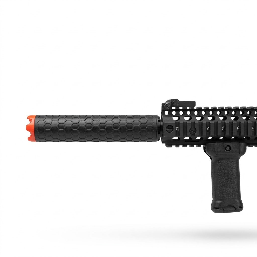 Supressor Mock Honey King Gen. II 14mm CCW para airsoft - imagem 5